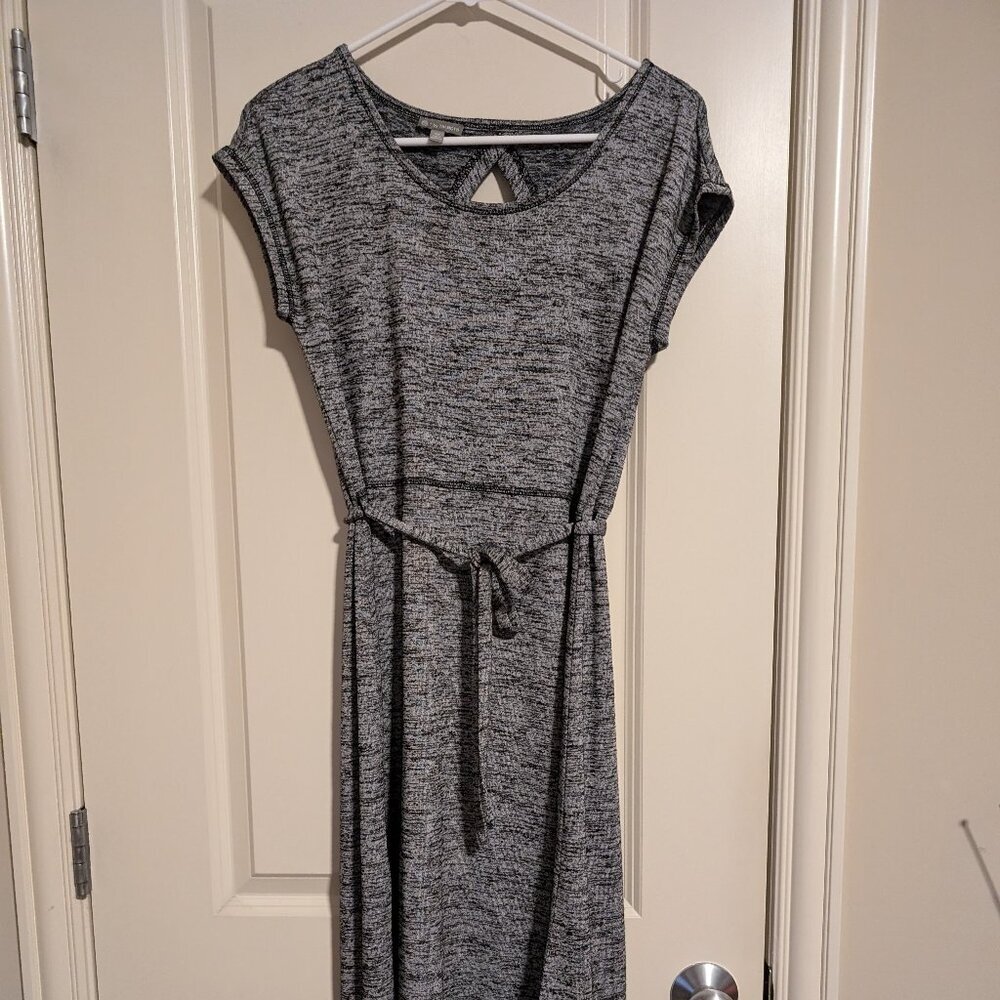 T by Talbots maxi dress in grey size XS